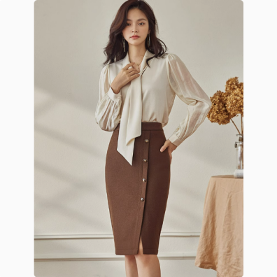 知性毛呢西装套装新款美拉德外套半身裙两件套